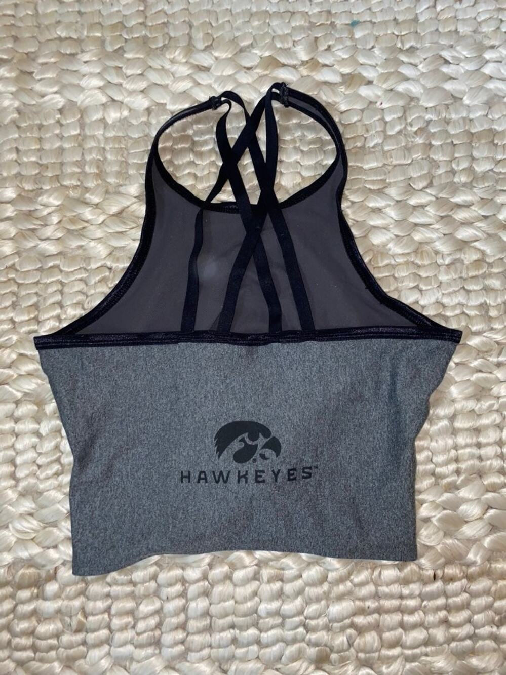 University of Iowa Hawkeyes Sports Bra Top